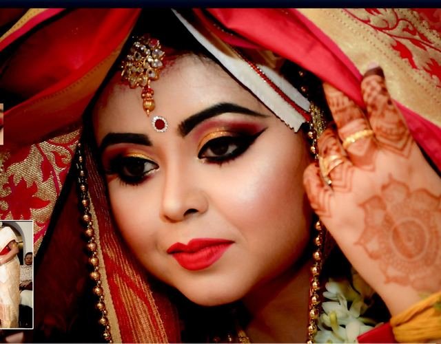 Bengali Bridal Portrait by Sen Photography by Sen Photography, Kolkata